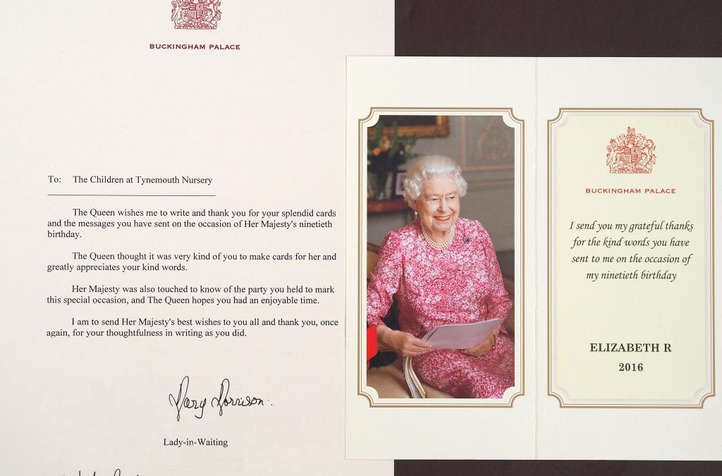 Letter from The Queen